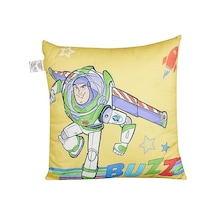 Taç Toy Buzz Desenli Pamuk Kırlent, Çok Renkli, Tek Parça