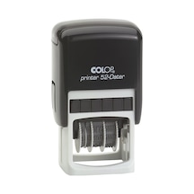 Colop Prınter 52 Tarih Kaşe Tr Siyah Kasa Mavi Keçe - 20 x 30 MM