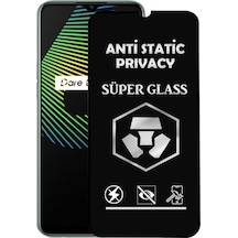 Realme 6i Tam Kaplayan Anti Statik Hayalet Süper Temperli Cam Ekran Koruyucu