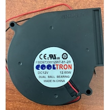 Cooltron Dc12v Blower 97x94x33 Mm Fbd9733b12w7812r