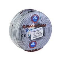 Armağan Cctv 2+1 2x0.22mm 250m - %100 Bakır 75 Ohm