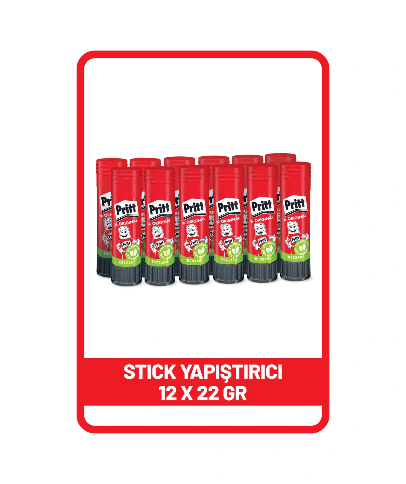 Stick Yapıştırıcı 22 Gr 12'li Paket
