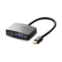 Ugreen Mini Displayport To Hdmı Vga Dönüştürücü Siyah