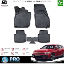 S-dizayn Vw Passat B9 3d Pro Havuzlu Paspas 2023 Üzeri A+ Kalite