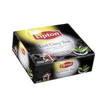 Lipton Earl Grey Bardak Poşet Çay 200 G 100 Adet - Bergamot Aromalı Siyah Çay 2'li Ekonomik Paket
