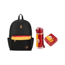 Taraftar Galatasaray Çanta+ Suluk+ Beslenme Kabı Set3 Çok Renkli