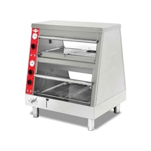 Empero Emp.plc-d-gn31 Elektrikli Isıtmalı Teşhir Ünitesi 2 Katlı 115x69x93 Cm