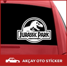 Jurassic Park Oto Sticker Ejderha Araba Sticker Araç Sticker
