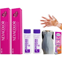 Nevacolor Saç Boyası No:11 Fildişi 2 Ad - Oksidan 30 Vol 2 Ad