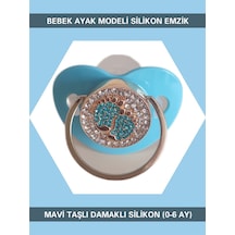 Sahi Aksesuar Bebek Ayak Modeli Silikon Emzik Bezyı353 Pembe