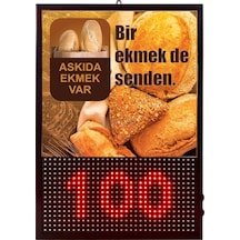 Askıda Ekmek Led Panosu