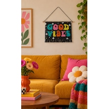 Fiskos.tr Good Vibes Boncuk Tablo Kendin Yap Kiti Dıy
