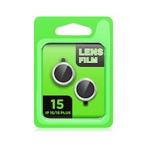İphone 15 Raze Metal Kamera Lens - Sarı