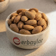 Erbaylar Kabuklu Badem Çiğ - 1 Kg