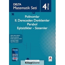 Matematik Seti 4. Kitap Polinomlar Iı. Dereceden Denklemler-Pa...