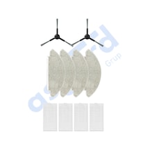 Viomi V5 V5 Pro Alpha 2 Pro Uyumlu 2 Yan Fırça 4 Filtre 4 Mop Pkt-iasgf0001029