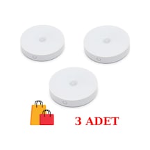 Ct-5180 Sensörlü Mıknatıslı Led 3 Adet Armatür Yeni Tasarım Diğer