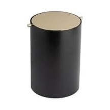 Banyo Çöp Kovası 3 Lt Siyah/ 253x175x175 Mm