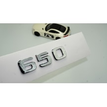 Dk Benz 650 Brabus Bagaj Krom Abs 3m 3d Yazı Logo