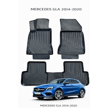 Mercedes Gla 2014-2020+uyumlu 3d Oto Paspas Premium