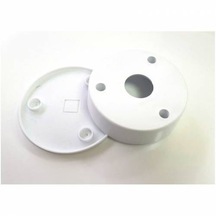 Plastik Güvenlik Kamera Beyaz Montaj Kutusu + Taban Dahil