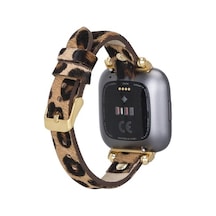 Bouletta Apple Watch Uyumlu Deri Kordon 38-40-41Mm Gt Leo1N Tüylü