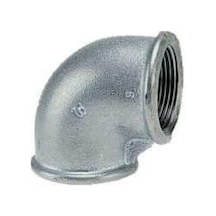1/2 Dirsek Fittings Siyah