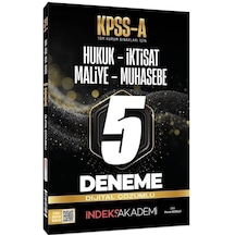 İndeks Akademi Kpss A Grubu 5 Deneme Çözümlü - Murat Güzelli İndeks Akademi Yayıncılık