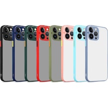 Apple Uyumlu iPhone 13 Pro Uyumlu Zore Hux Kılıf-siyah Siyah -