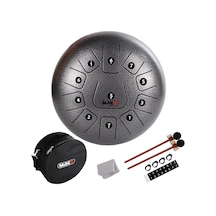 Midex Td-1211sm Çelik Dil Davul Handpan 12 İnç 11 Ton Steel Tongue Drum Full Set