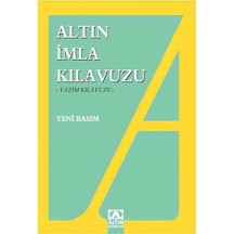 İmla Kılavuzu - Dr. Turhan Bozkurt - Altın Kitaplar