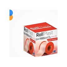 Roll Plast Tıbbi Bez Flaster Çinko Oksitli Kauçuk Yapışkanlı 5cm X 5m