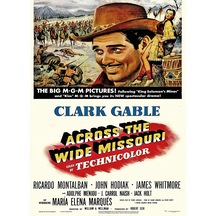 Across The Wide Missouri 1951 Poster