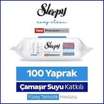 Easy Clean Premium Çamaşır Suyu Katkılı Yüzey Temizlik Havlusu Mendili 100 Yaprak