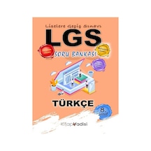 8.Sınıf LGS Türkçe Soru Bankası- Kitap Vadisi Yayınları