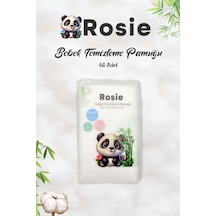 Rosie Doğal Bebek Temizleme Pamuğu 60'lı,