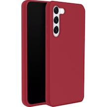 Samsung Galaxy Uyumlu, S24 Kılıf First Silikon - Kırmızı