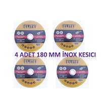 Elite İnce 180x1.6x22 Mm İnox Metal Kesici Disk 4 Adet