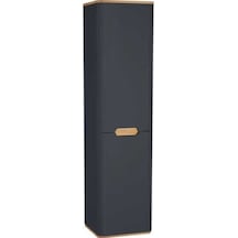 VitrA Sento Boy Dolabı 40 Cm Mat Antrasit Sol 60862 Antrasit VitrA Sento Boy Dolabı 40 Cm Mat Antrasit Sol 60862 Antrasit