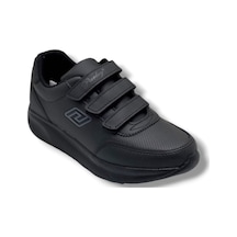 Parley 918-26 Cilt 3 Cırtlı Anatomik Kadın Sneaker Siyah