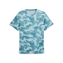 Puma Traın All Day Erkek Antrenman Tişörtü 528538 46 Mavi