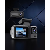 3 Kamera Sistemi 1080p Araç Dvr Kaydedici 2 İnç Ekran