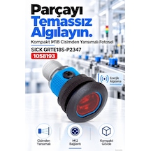 Sıck Grte18s-p2347 Silindirik Cisimden Yansımalı Fotosel 1058193
