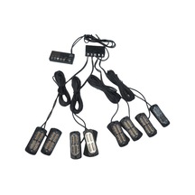 17 Fonksiyonlu Çakar Lamba 12-30v 24 Led 8 Adet Sarı Sarı Set / Lapa548-1