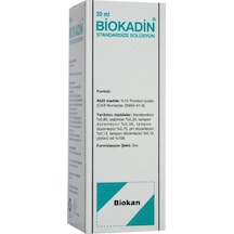 Biokadin Standardize Solüsyon 30 ML