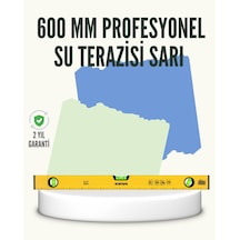 Profesyonel 600 Mm Su Terazisi Duvar Ve Montaj İşleri İçin