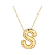 Casera's Gümüş Gold Balon S Harfi Kadın Kolye Csr2185075 Gümüş