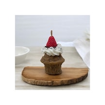 Kremalı Cupcake Mum Kokulu