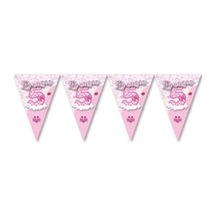 5 Paket Üçgen Flama Prenses 5 Yaşında - Parti Süsü 0 - 99