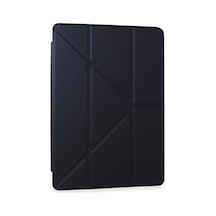 Newface - 691 - Samsung Galaxy Uyumlu Tab A9 Kılıf Kalemlikli Mars Tablet Kılıfı - Novapazr - - Lacivert